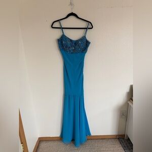 Vintage Beaded Formal Dress